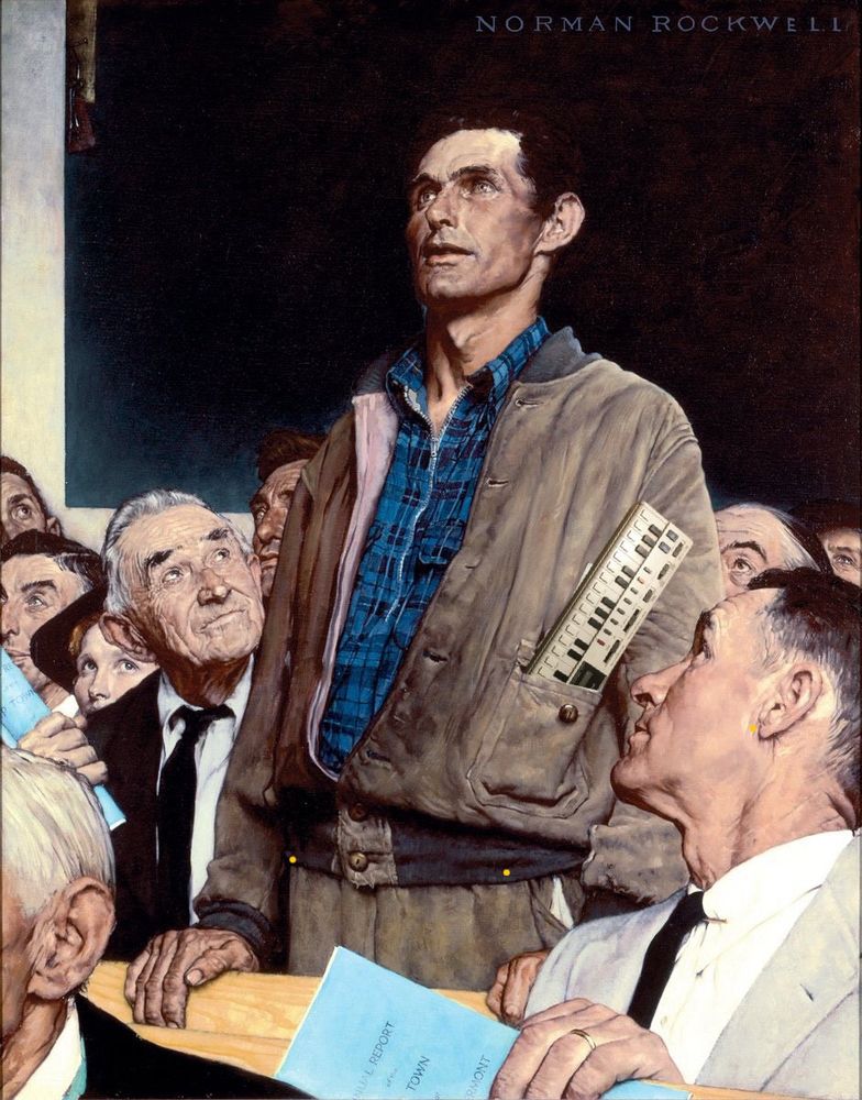 A man with a Casio VL- TONE stands up at a gathering of onlookers who appear to be growing increasingly suspicious of the man’s intentions as he tells them he’s been thrown out of many of these gatherings for playing Paul McCartney’s WONDERFUL CHRISTMASTIME. 