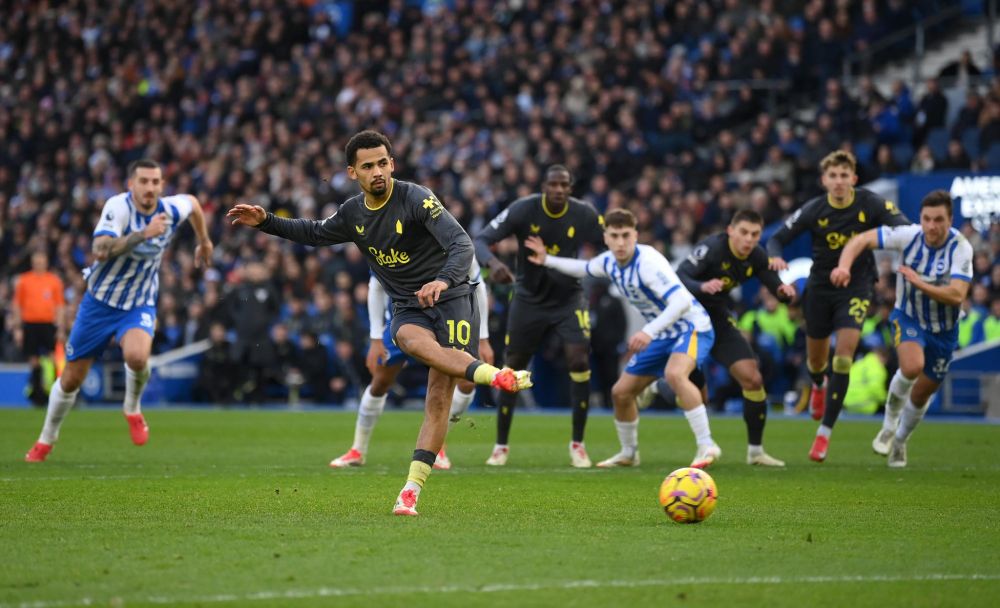 Everton  1 brighton 0