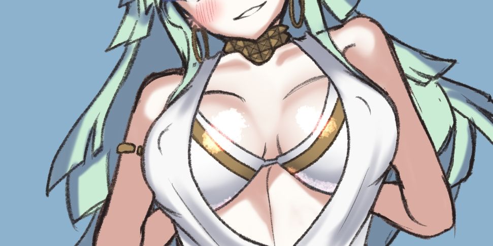 ドルウェブ/セレナ
「少し熱くなってきたな…♥ ……ん? ……なるほど?」