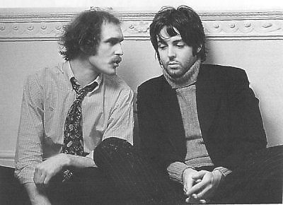 Neil Aspinall and Paul McCartney