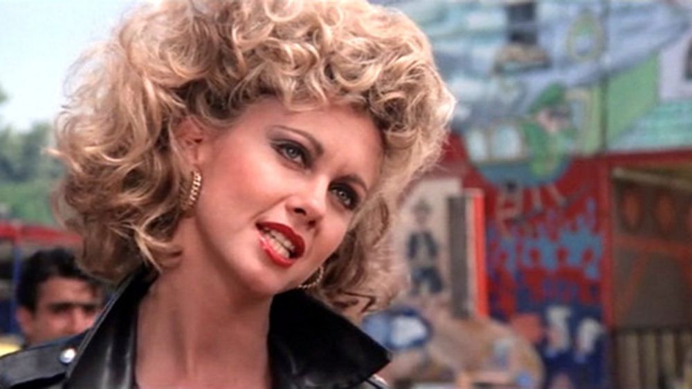 Olivia Newton John in the film Grease