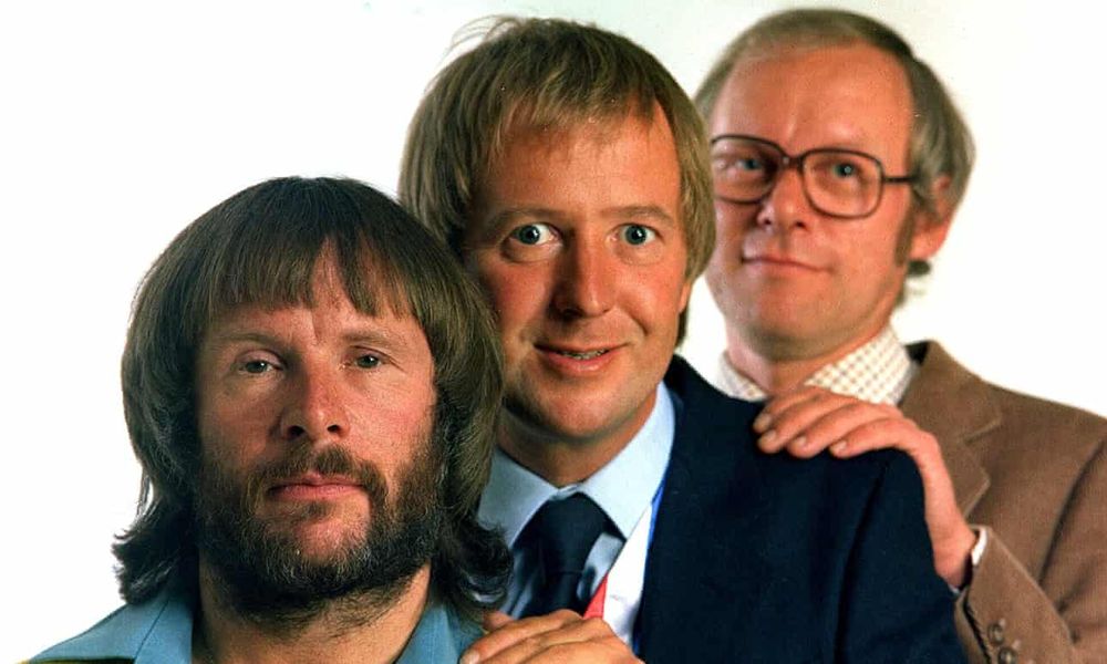 Bill Oddie, Tim Brooke-Taylor and Dr Graeme Garden of The Goodies