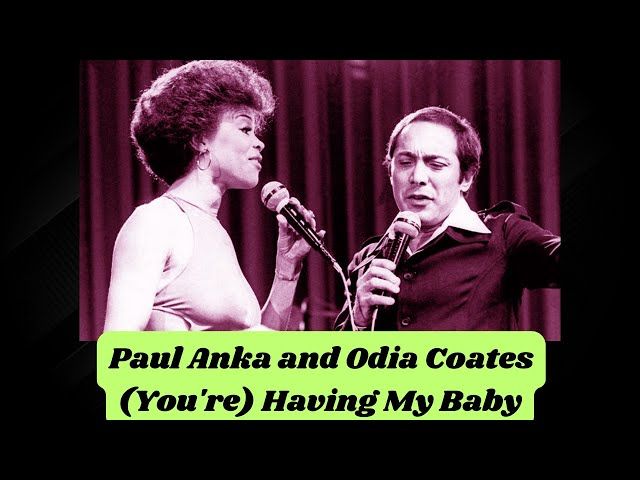 Paul Anka with Odia Coates 