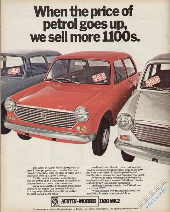 Austin-Morris advert from 1974