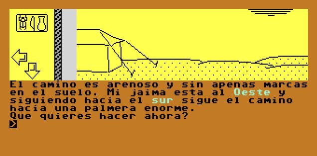 Pantalla del juego