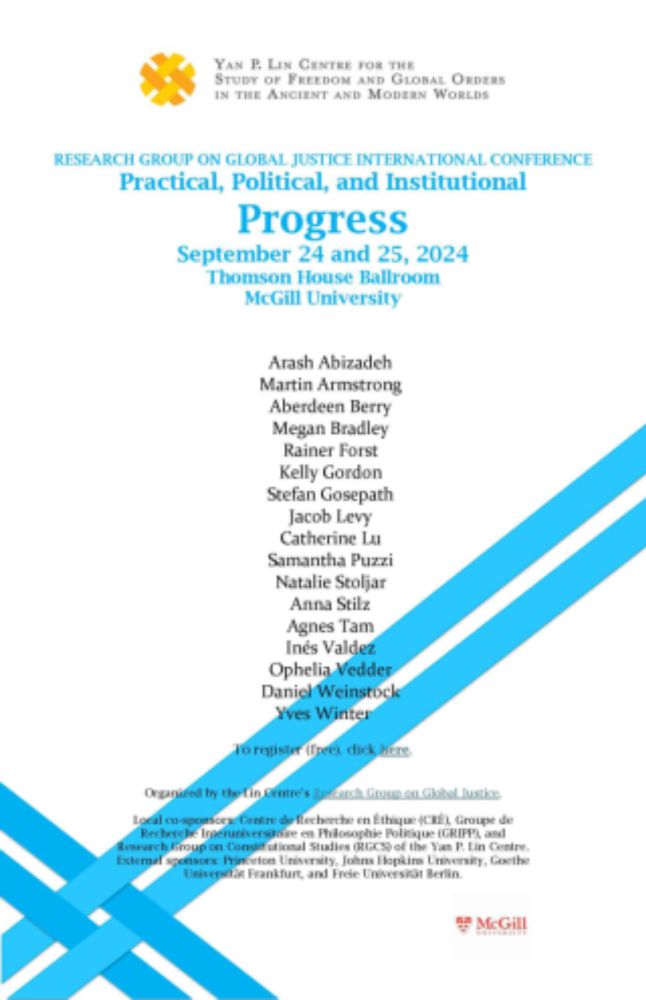 RGGJ "Practical, Political, and Institutional Progress" Conference