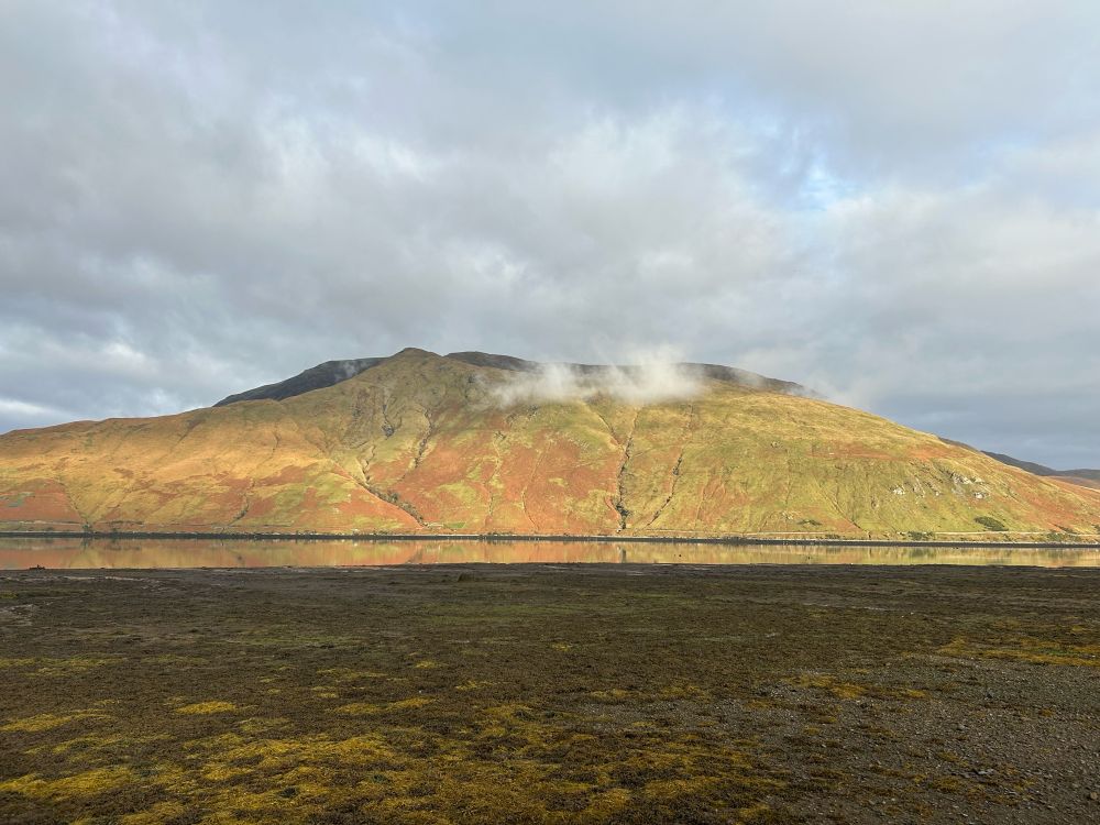 Morning sun on northern side of Killary Harbour, Co Mayo. 14 November, 2024. 