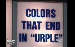 colors that end in urple