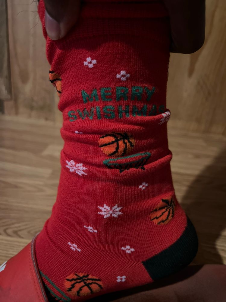 Swishmas socks 🏀😮‍💨