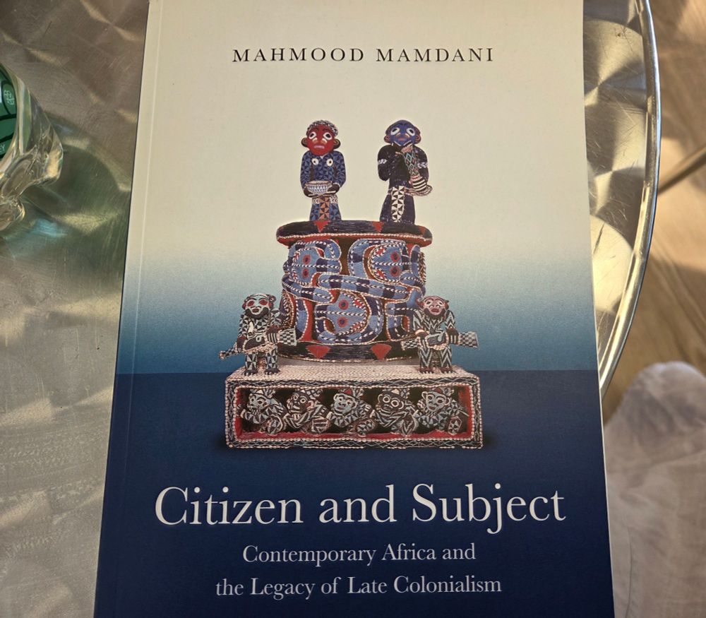 Mahmood Mamdani, Citizen and Subject book