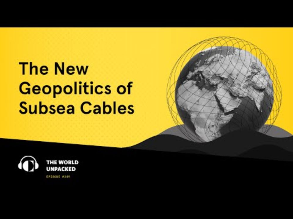 The New Geopolitics of Subsea Cables