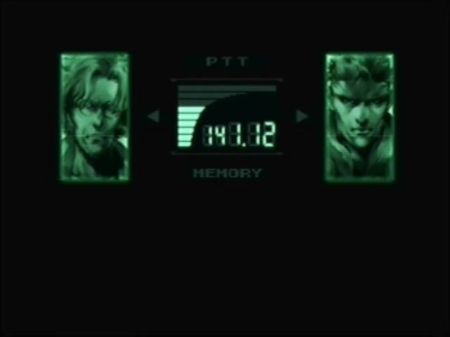 A screenshot from Metal Gear Solid 1
