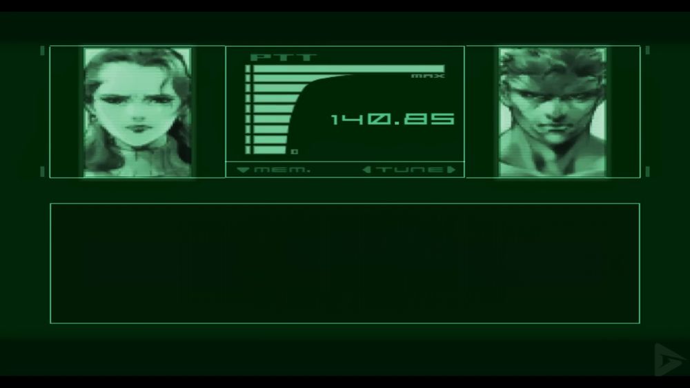 A screenshot from Metal Gear Solid: The Twin Snakes