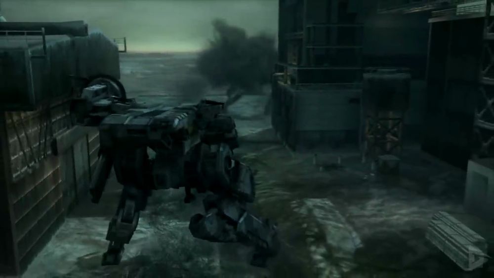 A screenshot from Metal Gear Solid 4