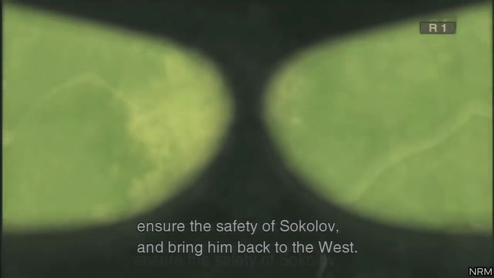 A screenshot from Metal Gear Solid 3