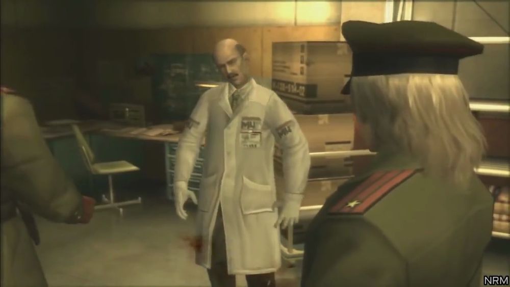 A screenshot from Metal Gear Solid 3