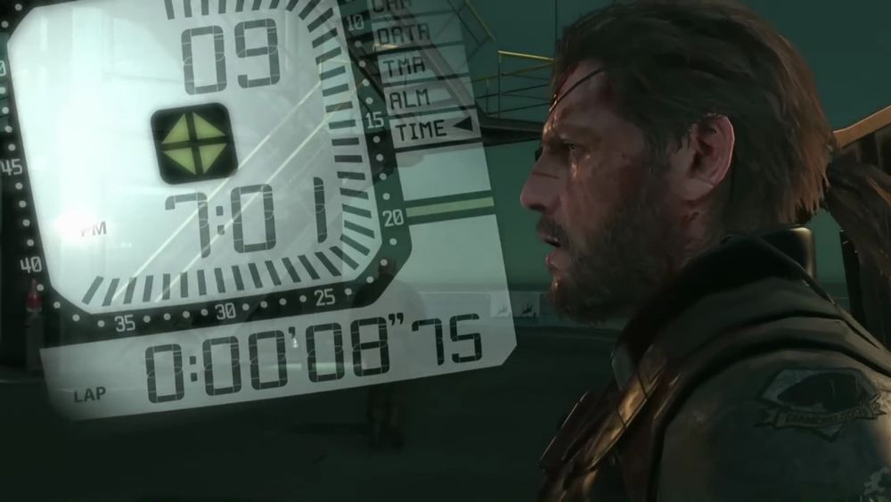 A screenshot from Metal Gear Solid 5
