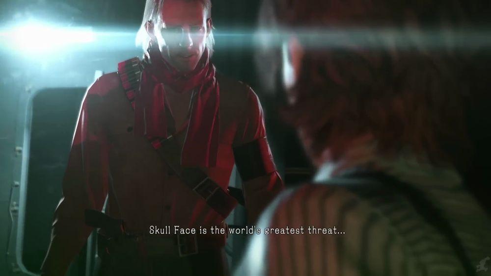 A screenshot from Metal Gear Solid 5
