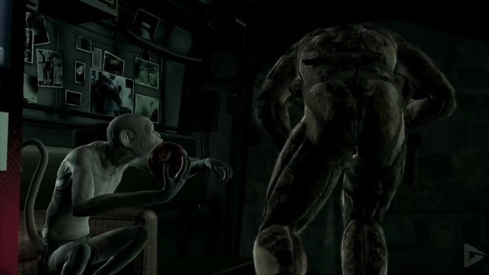 A screenshot from Metal Gear Solid 4