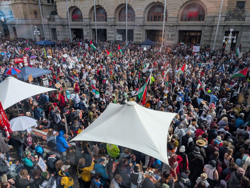 Friends of Palestine rally, Perth August 24 2025 