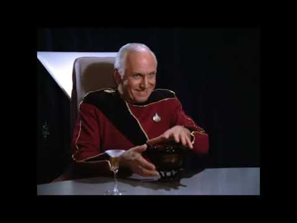 Eat your bugs, Picard