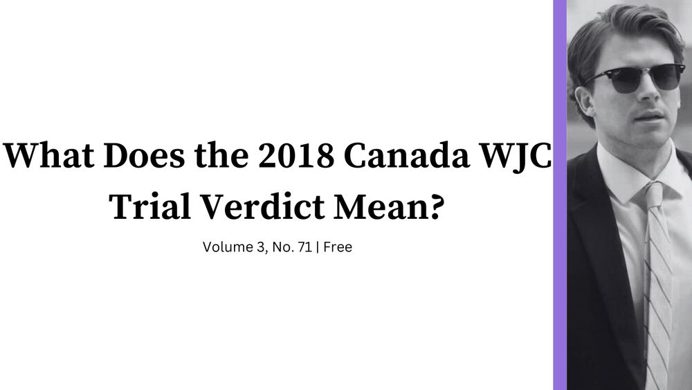 What does the 2018 Canada WJC Trial Verdict Mean?