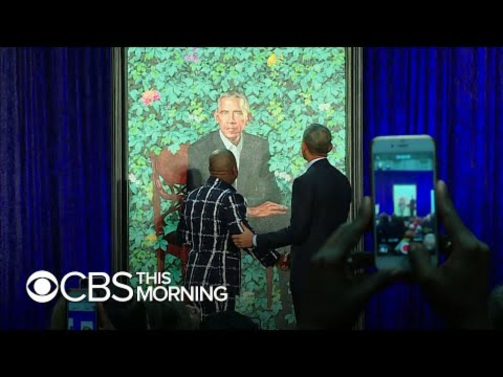 Kehinde Wiley: The art of presidential portraits