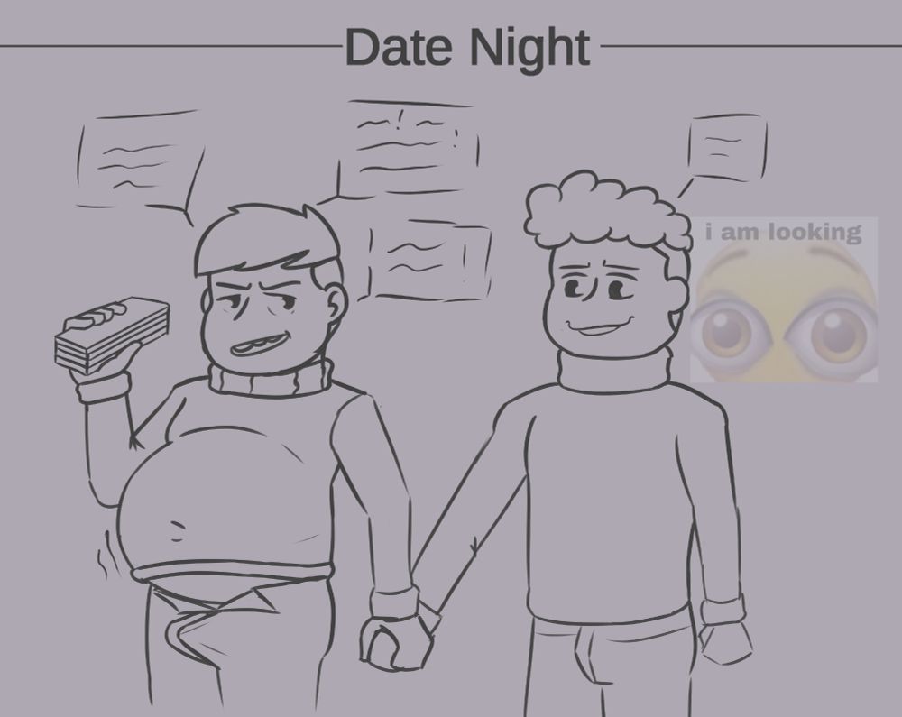 forgot to give rowan a boner but w/e I perhaps hes looking Romantically rather than lustily