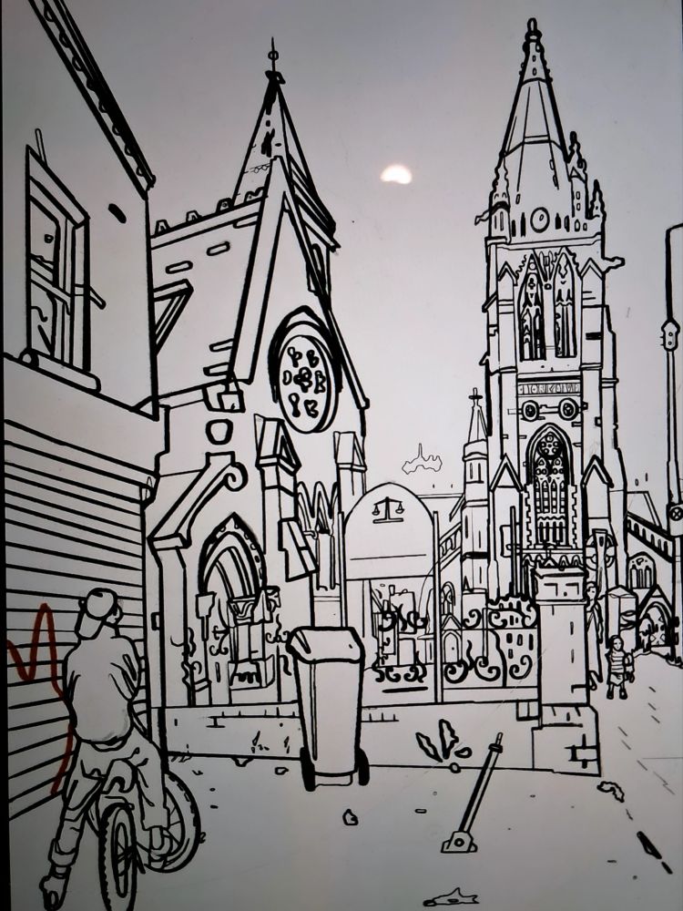 A recommended view by Pat from the Dublin Urban Sketchers 👌 