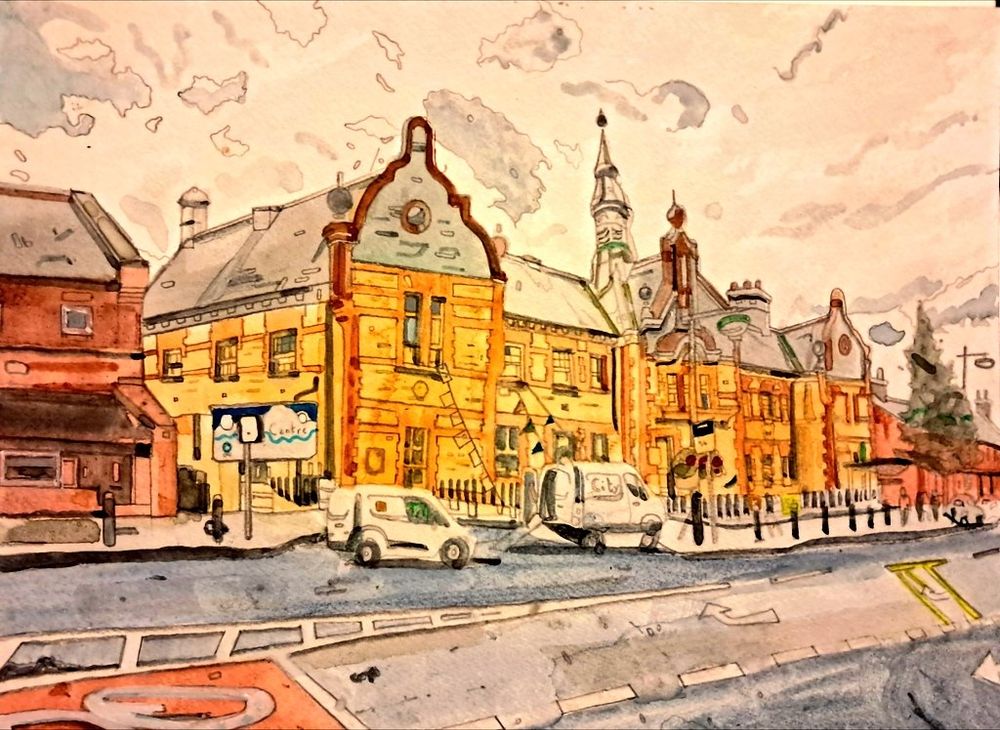 A community centre near the Dublin Dock lands.
