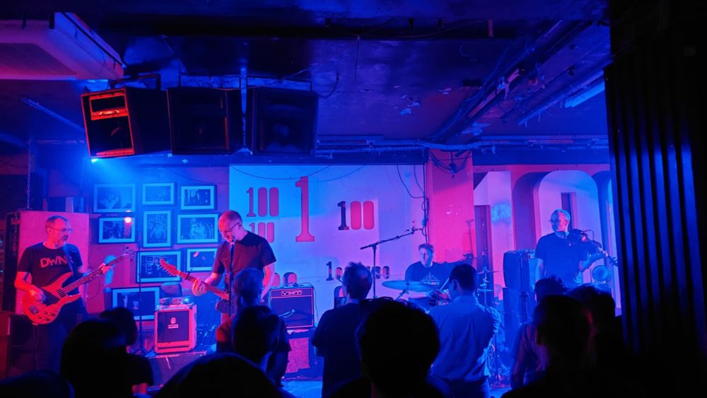 Lazarus Clamp on stage at the 100 Club, London. 20th May 2025.