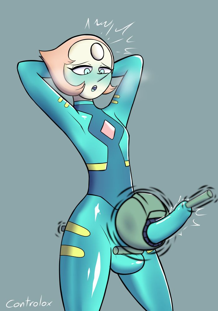 Pearl is being stimulated
