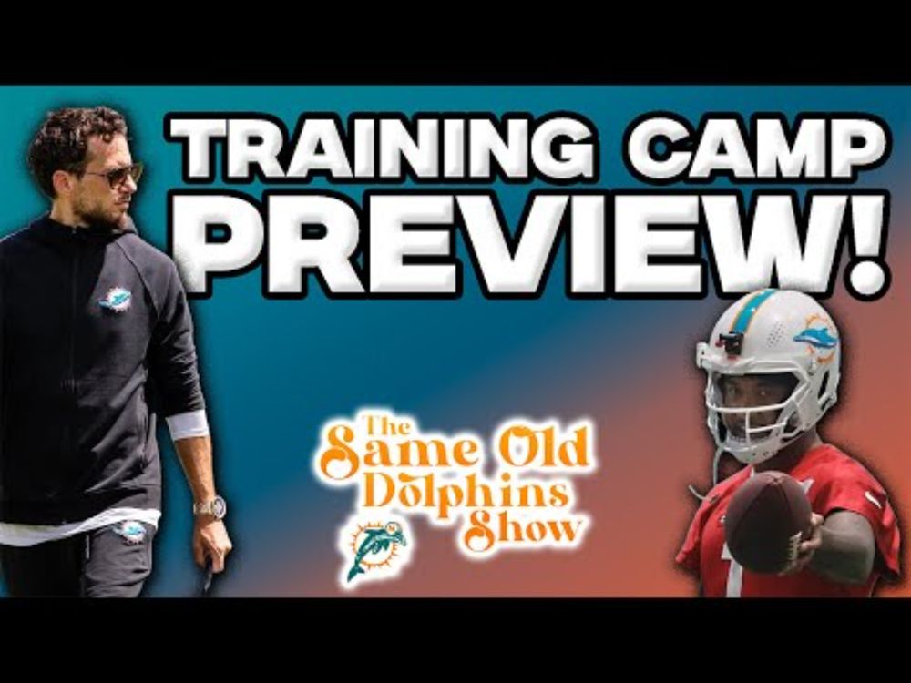 Miami Dolphins 2025 Training Camp Preview!