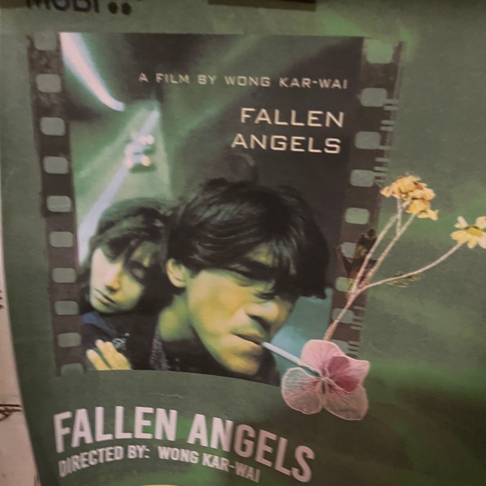 poster for the movie fallen angels at a screening 
