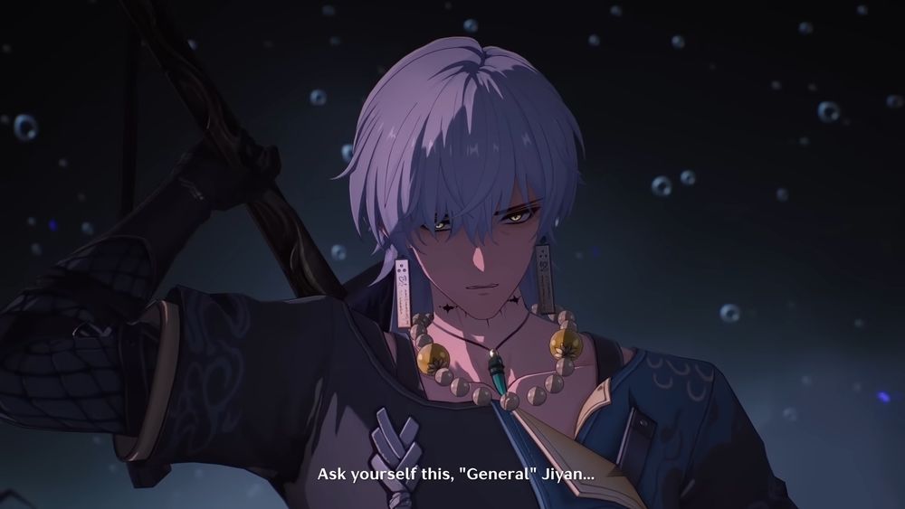 I don't know who this man is but please tell me he is a playable character in Wuthering Waves because I need him right now! 🔥