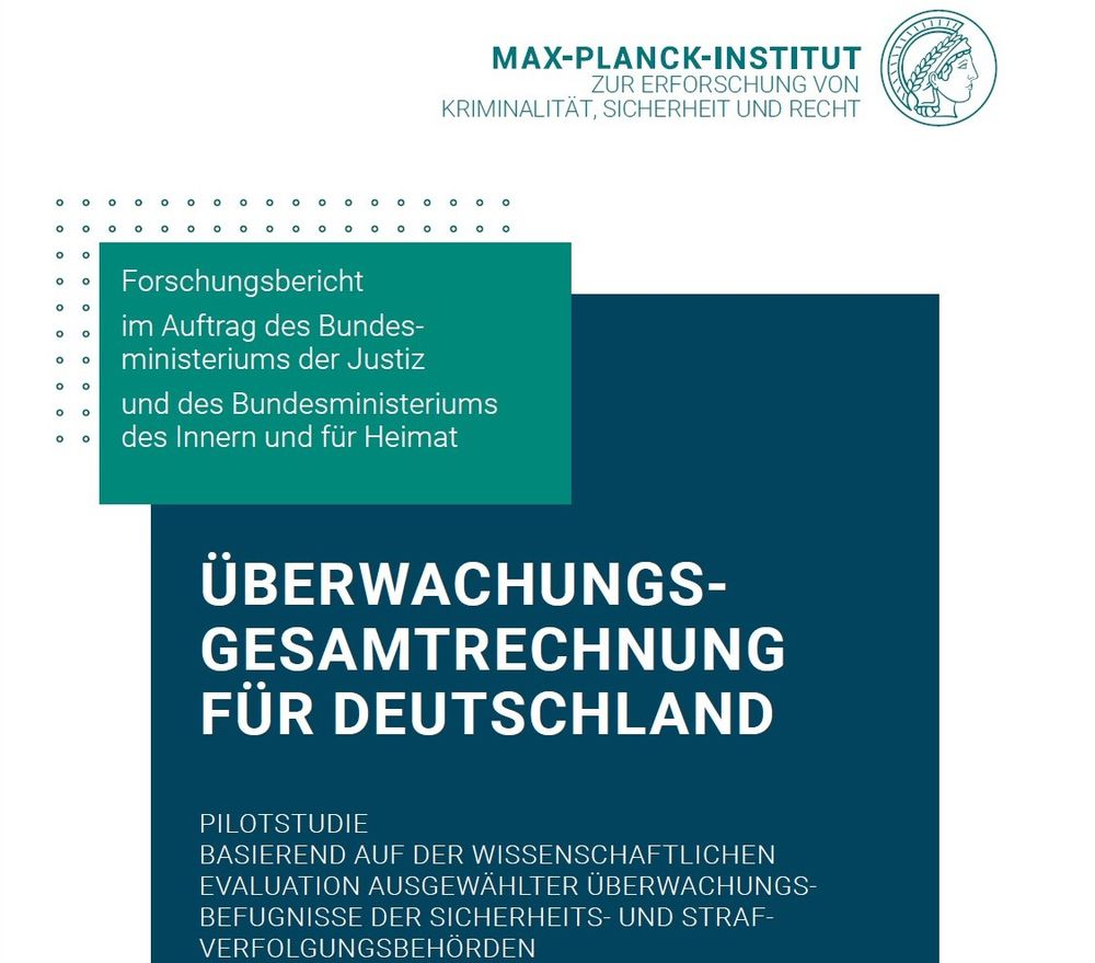Cover der Überwachungsgesamtrechnung für Deutschland 2025