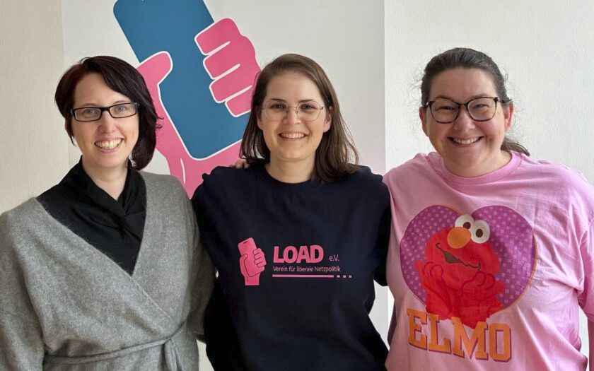 Sabine Grützmacher, Teresa Morrkopf-Widlok und Caroline Krohn