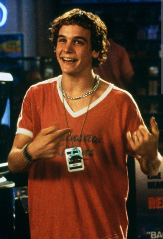 Ethan Embry, as Mark, in Empire Records.