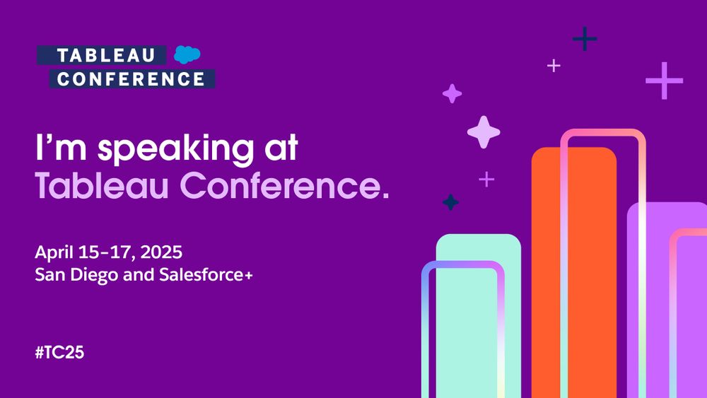 Tableau conference promotional slide for conference April 15-17.