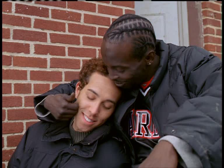 Omar and his boyfriend Brandon from The Wire.