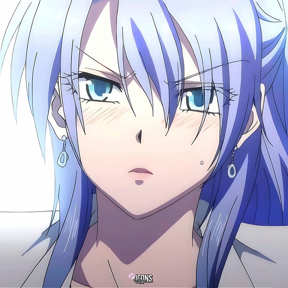 Ayame Himuro from Science Fell In Love, So I Tried To Prove It, looking embarrassed and irritated to be embarrassed