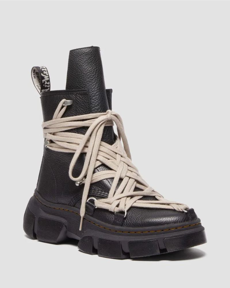 Doc Martens 1460 DMXL Megalace boots with da bdsm lacing