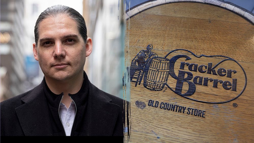 Conservative activist Robby Starbuck criticized Cracker Barrel's rebranding efforts and corporate policies, claiming the chain is rejecting its traditional customer base.