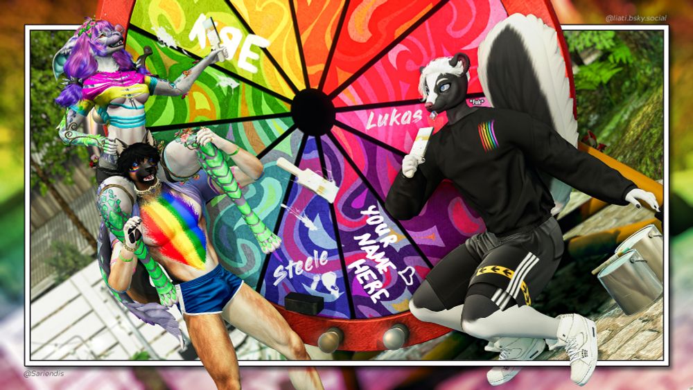 Sup friends, been a bit!
Time for a new Another Guest Model Raffle!
👇👇👇
 - As always, in order to to join, ya just gotta comment here (or Bsky, or contact me on SL/Discord/Tele)
- A total of 7 winners will be selected 22nd of June
- Rules below
- Happy pride nerds c: