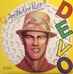 The cover of Devo’s first album featuring a guy making the same face as David Ellison in the previous picture
