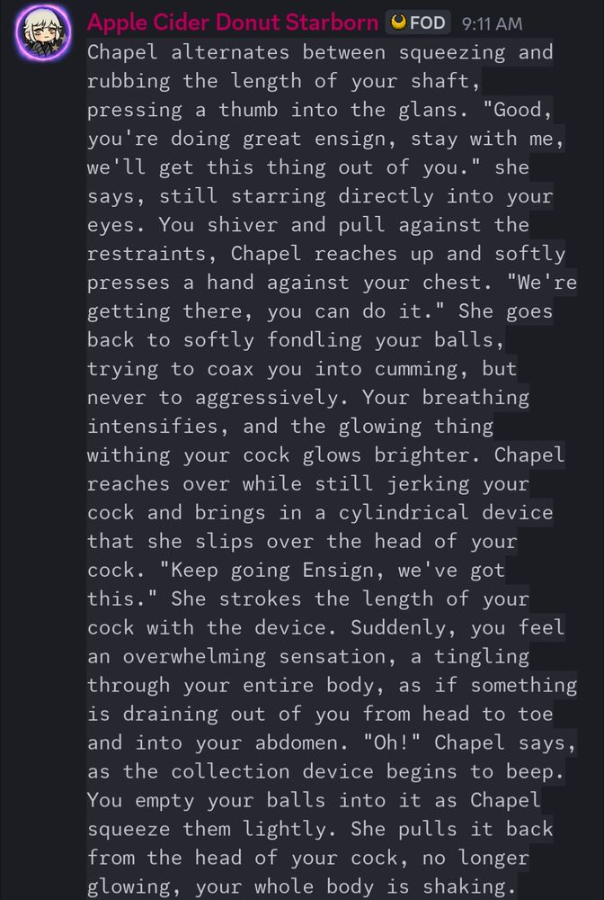 Star Trek "Nurse Chapel JOI" Lewdfic 2