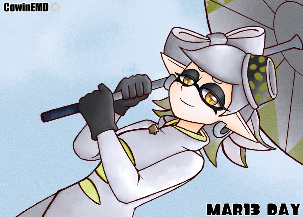 Marie from Splatoon 3. With the outfit from Alterna