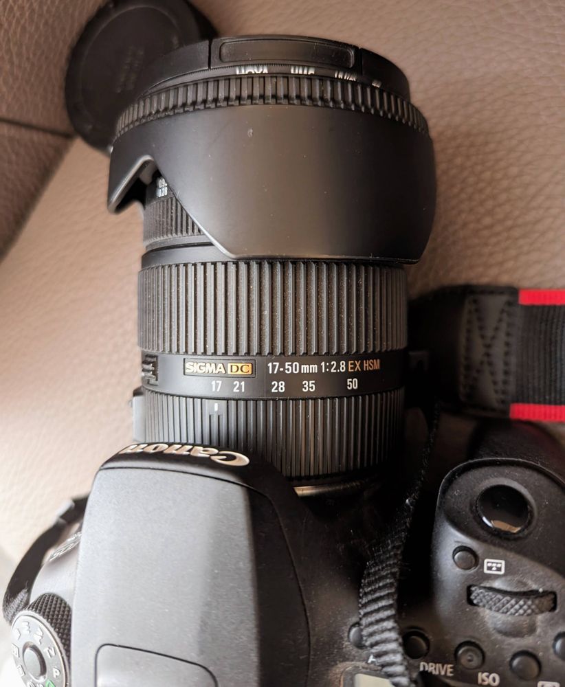 Objectif photo Sigma 17-50 f2.8