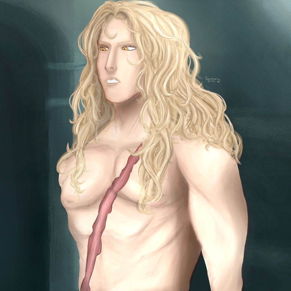 Fanart of Alucard from Castlevania Netflix