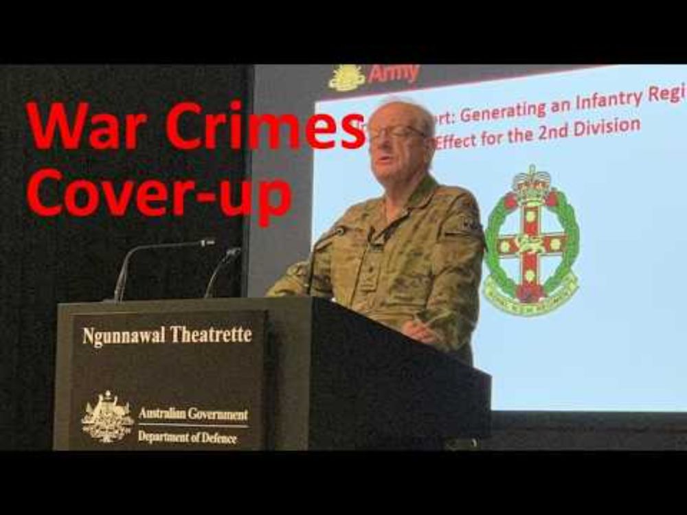 Australia’s war crimes cover-up continues? – NACC Commissioner Paul Brereton's lies exposed, again!